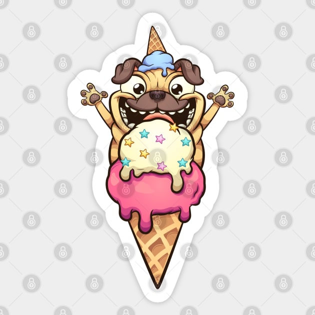 Ice cream pug clearance